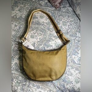 Authentic Gucci Gold Hobo Bag